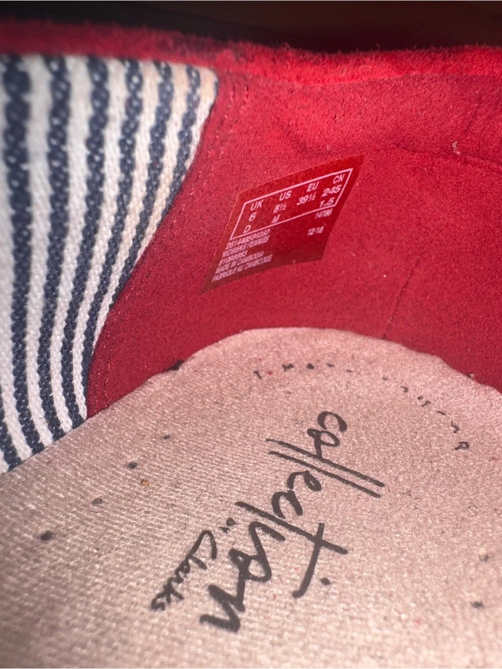 Clarks bottom stretch